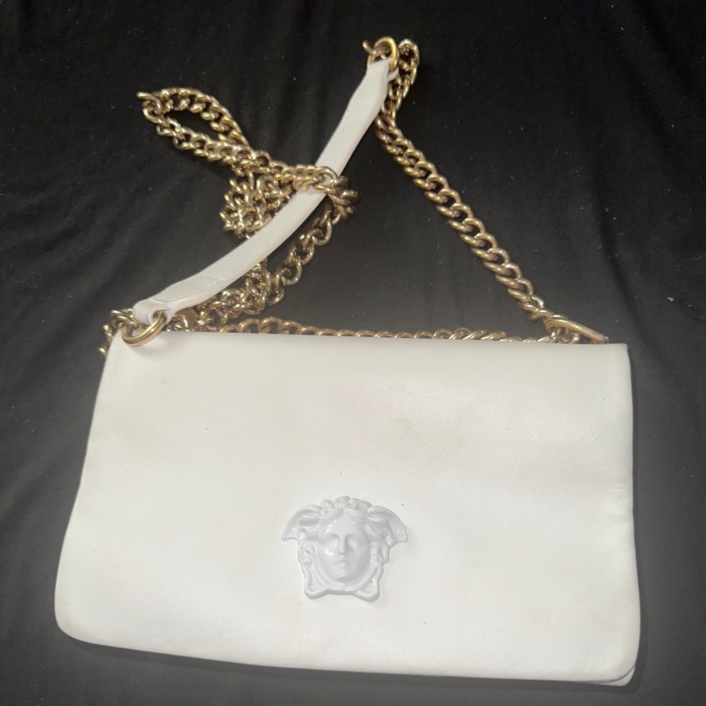 Versace white bag
